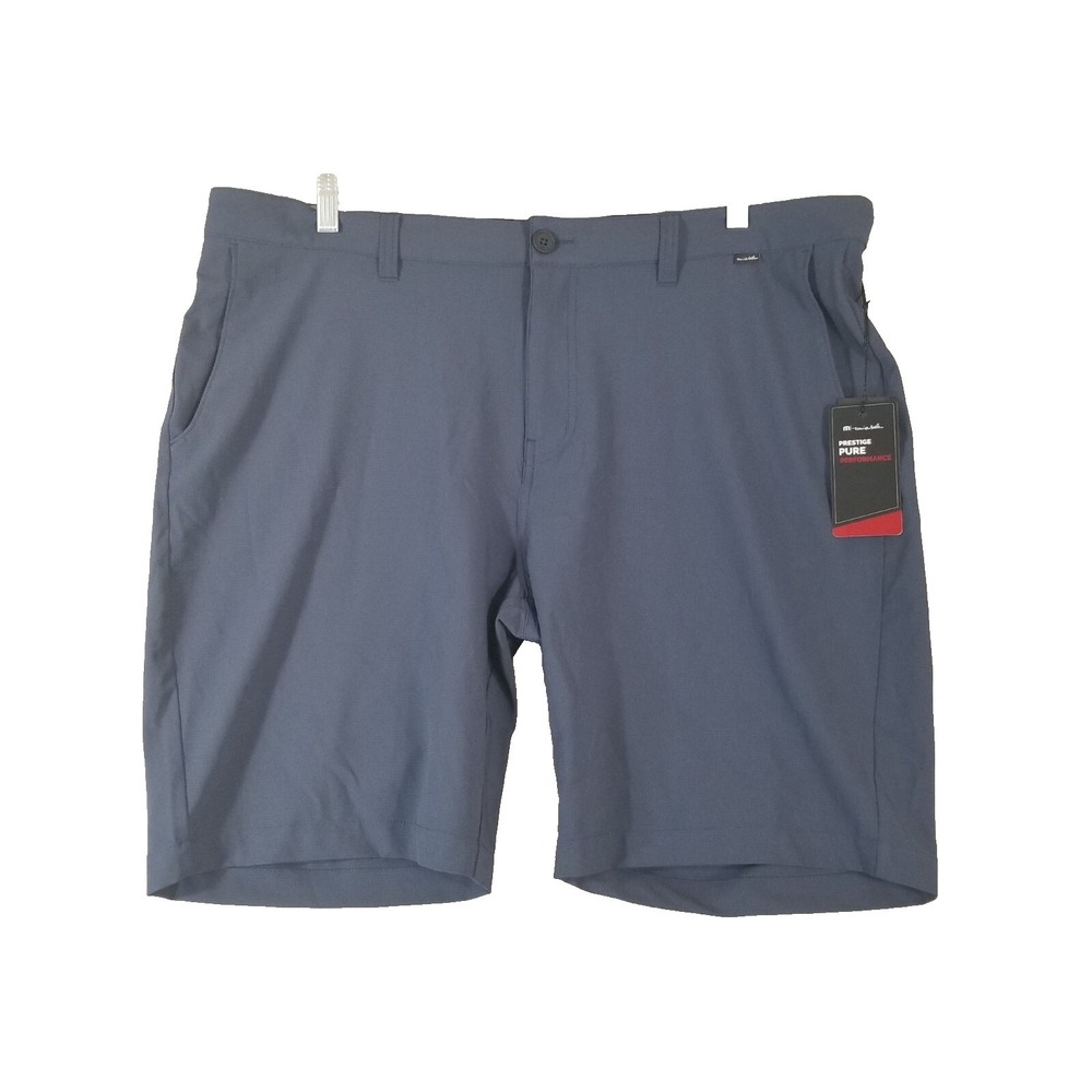 Travis Mathew shorts men's 40 x 9.5 blue dry fit Flex stretch Outdoor Sports
